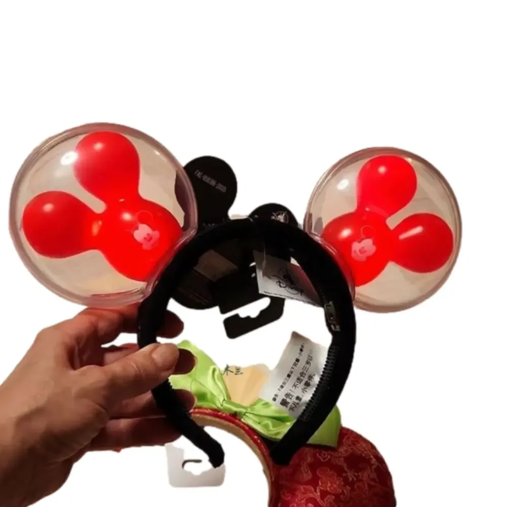 Set of 2 Disney Mickey and Minnie mouse ears headbands